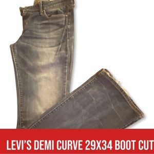 Levi’s Demi Curve Boot Cut Jeans 29x34